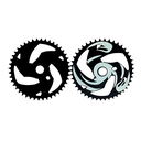 Catarina 44t solo rueda t12018 negro