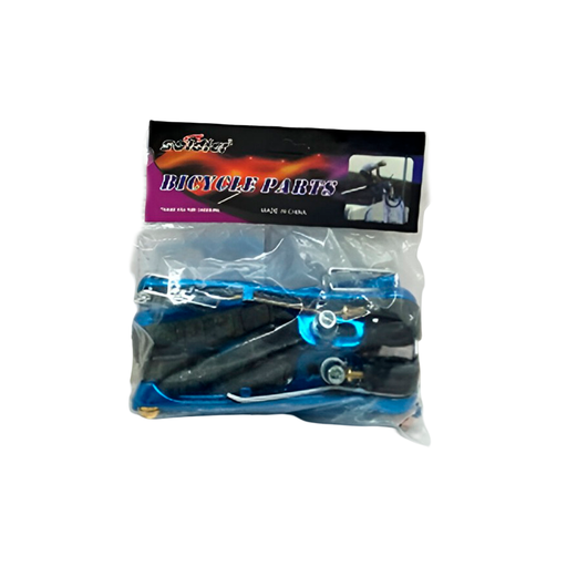 [139338] Espuela bicicleta mtb tipo v aluminio azul