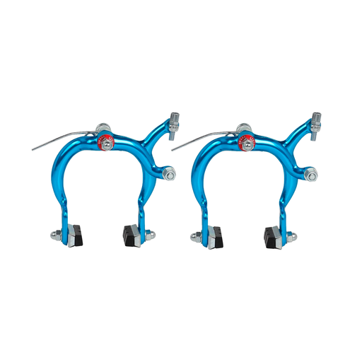 [394] Espuela bicicleta mtb/bmx 1000afr aluminio azul