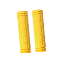 Guante bicicleta 120mm decoracion cuadros amarillo