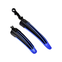 Guardafango plastica mtb negro/azul