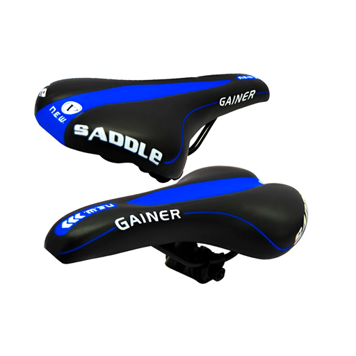 [85330] Montura bicicleta 27cm mtb gainer negro/azul