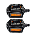 Pedal bicicleta aluminio 9/16" con balin mx-p550 negro