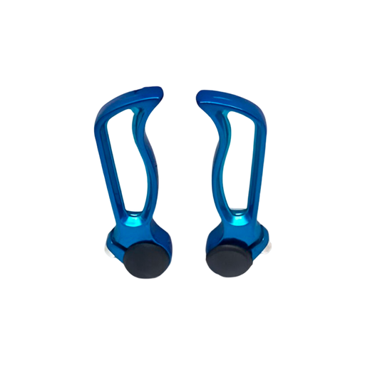 [139351] Soporte bicicleta manubrio aluminio azul