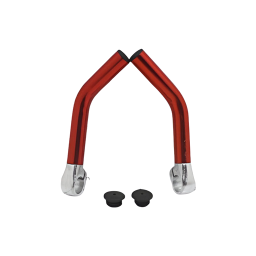 [18218] Soporte bicicleta manubrio aluminio be-04 rojo