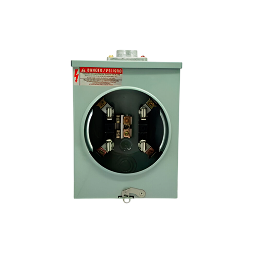 [87019] Base contador electricidad 125a gtfp 1.1/4" gris