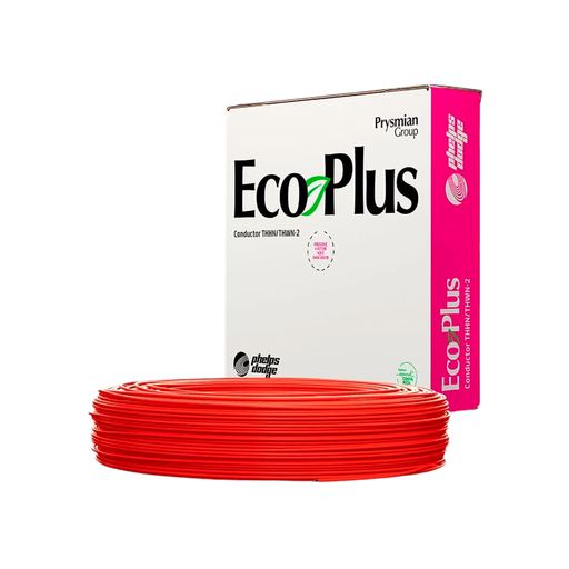 [34548] Cable electricidad 10 awg 7h thhn rojo 328' phelp