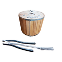 Cable electricidad 3x6 awg triplex para acometida cobra