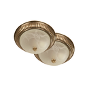 Lampara techo 1l 60w lumi 03654-3 bronce