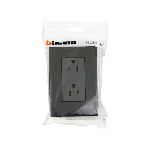 [116914] Tomacorriente doble nobile bti2228ea n