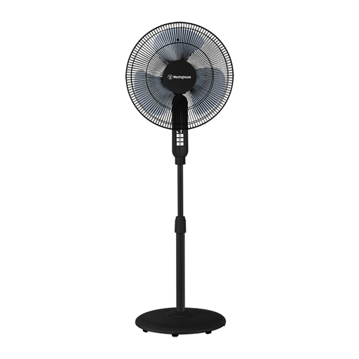[60203] Ventilador pedestal 16" 3-vel westing 72938 negro