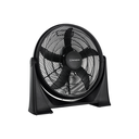Ventilador piso 20" 3-vel 80w westinghouse 72911 negro