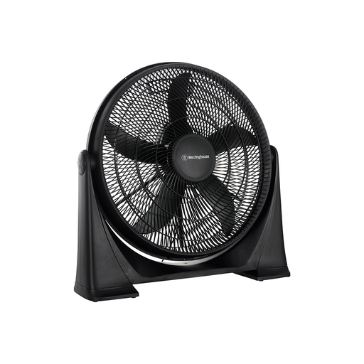 [105819] Ventilador piso 20" 3-vel 80w westinghouse 72911 negro
