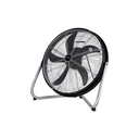 Ventilador piso 20" 3-vel westinghouse 72716 negro/plateado