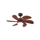 Ventilador techo 30" 6a 1l turbo 72386 rosew