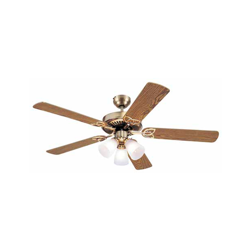 [23743] Ventilador techo 52" 5a 3l vintag 78042 bronce