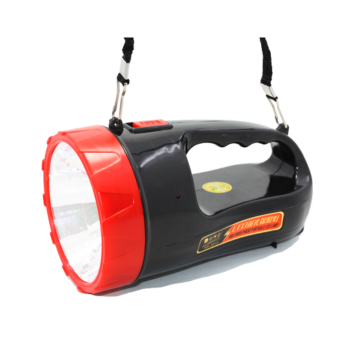 [66597] Foco mano 15led recargable hx-3015/2315 negro/rojo