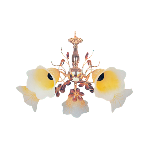 [87344] Lampara colgar 5l mundi d-36379-5 dorado