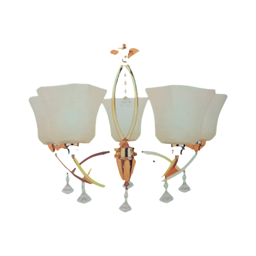 [87417] Lampara colgar 5l mundi d-59687-5 dorado