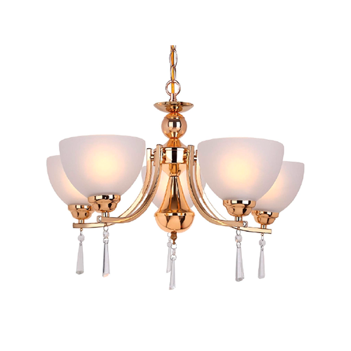 [87429] Lampara colgar 5l mundi d-59743-5 dorado