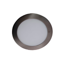 Lampara panel led 1l 12w lumi 4633-4h niquel