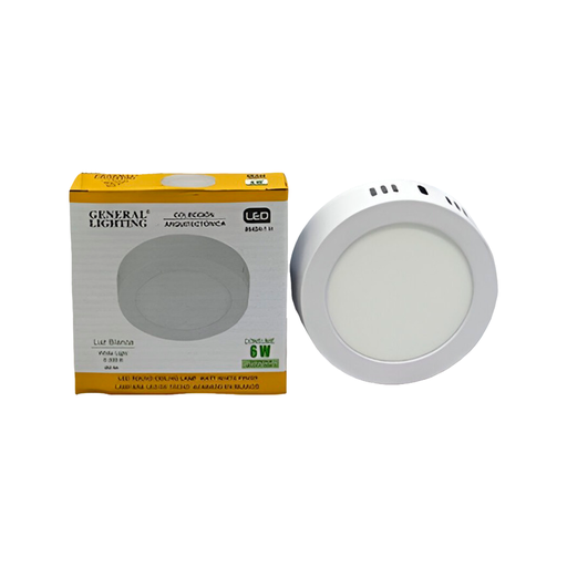[106795] Lampara panel led 1l 6w lumi 05434-1 blanco