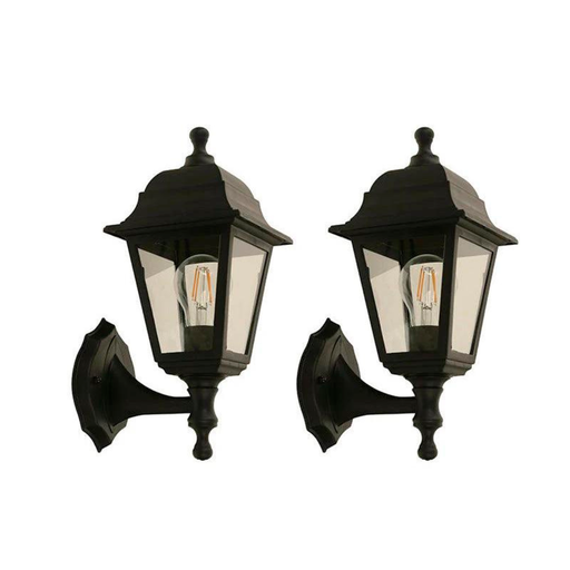 [127253] Lampara pared 1l 40w lumi 23485-2 negro