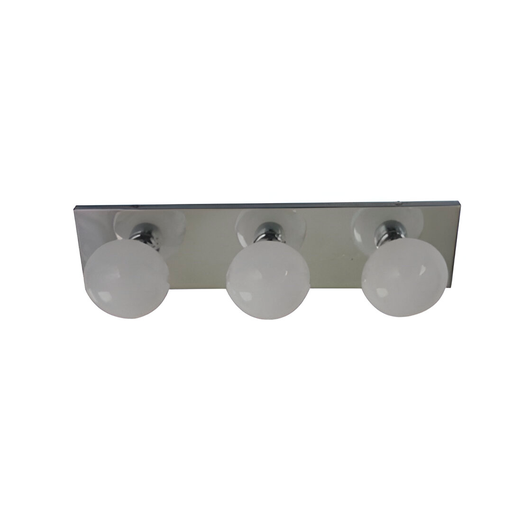 [54752] Lampara pared 3l baño lumi 5018-3 cromo