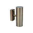 Lampara pared exterior 2l 35w lumi 213654 niquel