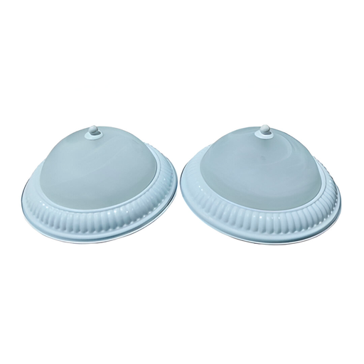 [67008] Lampara techo 1l 60w lumi 03654-1 blanco