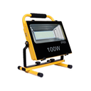 Lampara trabajo led 100w recargable etl-244