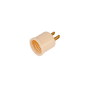 Socket con enchufe 660w 125v u22 crema