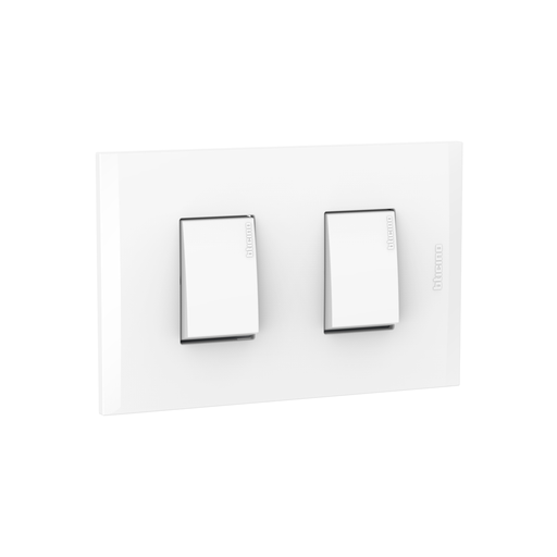 [116842] Switch doble nobile btiaf2200eb blanco