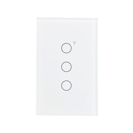 [137161] Switch triple wifi touch w803-01-us blanco