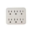 Tomacorriente multiple 6ench ct-027w