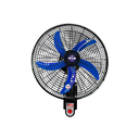 Ventilador pared 18" 5a negro/azul w-ent-138-b