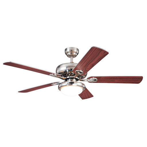 [46030] Ventilador techo 52" 5a 2l euro 72390 niquel