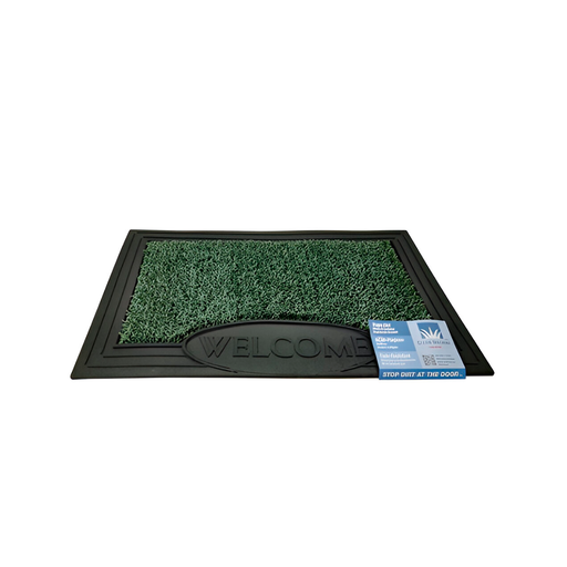 [74039] Alfombra casa 18x30" welcome tipo grama 10376902