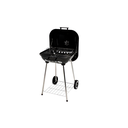 Asador cuadrado 18" con tapa/llantas 107271.01