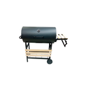 Asador redondo 101x70.5x94.5cm con llantas sk29a Anafre