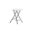 Banco plastico/metal plegable 31x45cm hqd96 blanco