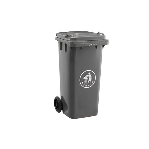 [96023] Basurero plastico 32-gln con rueda/t jy-120a gris