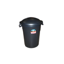 Basurero plastico 32-gln con tapadera ti0019 negro