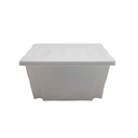Caja plastica 43x33x24cm con tapa y54980820 blanco