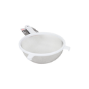 Colador metal 8" mango plastico chef 21491 blco
