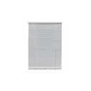 Cortina plastica/vertical 1"x36"x64" 3664lfc blanco