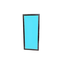 Espejo con marco 71.6x161.6cm prj60x15 varios colores