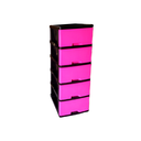 Gavetero plast 5-depos mini kawaki varios colores