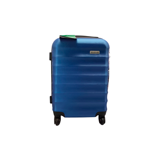 [97997] Maleta plastico con rodo 20" wl7081 azul