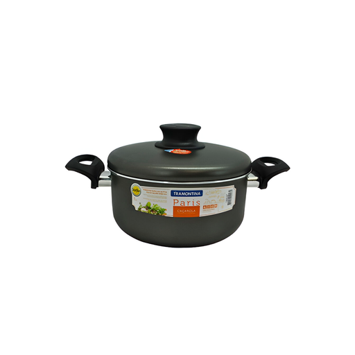 [17291] Olla de aluminio 20cm 2.9l 2-asas/tapa 28524/620